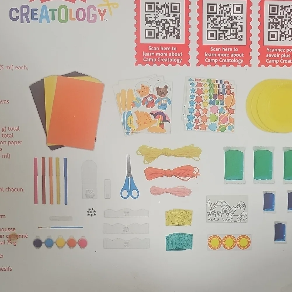 Creatology NWT Camp Craft Activity Kit - Multicolor Fun 6 & Up NEW